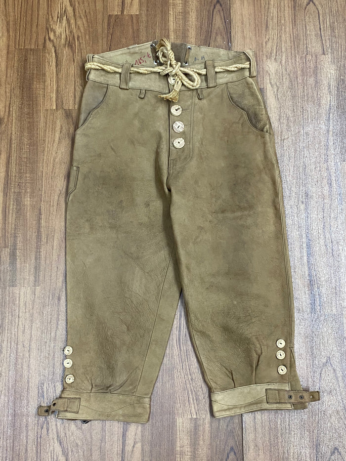 Kniebund Trachten Lederhose Herren Bundweite 80 cm, Gr.44