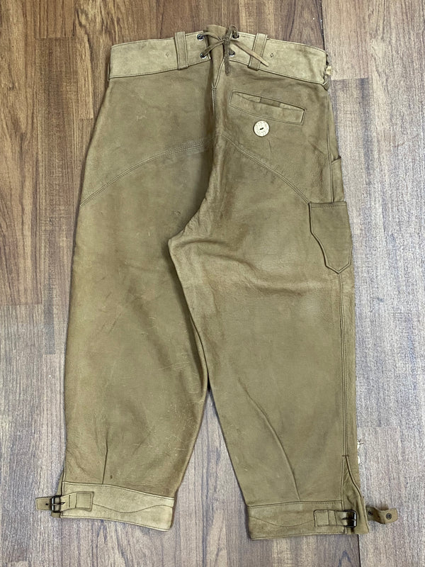 Kniebund Trachten Lederhose Herren Bundweite 80 cm, Gr.44