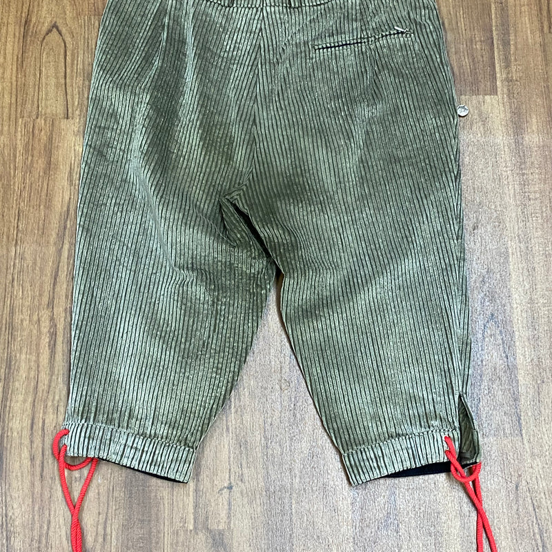 Cord Kniebundhose Wanderhose Kurzgröße Gr.25, grün