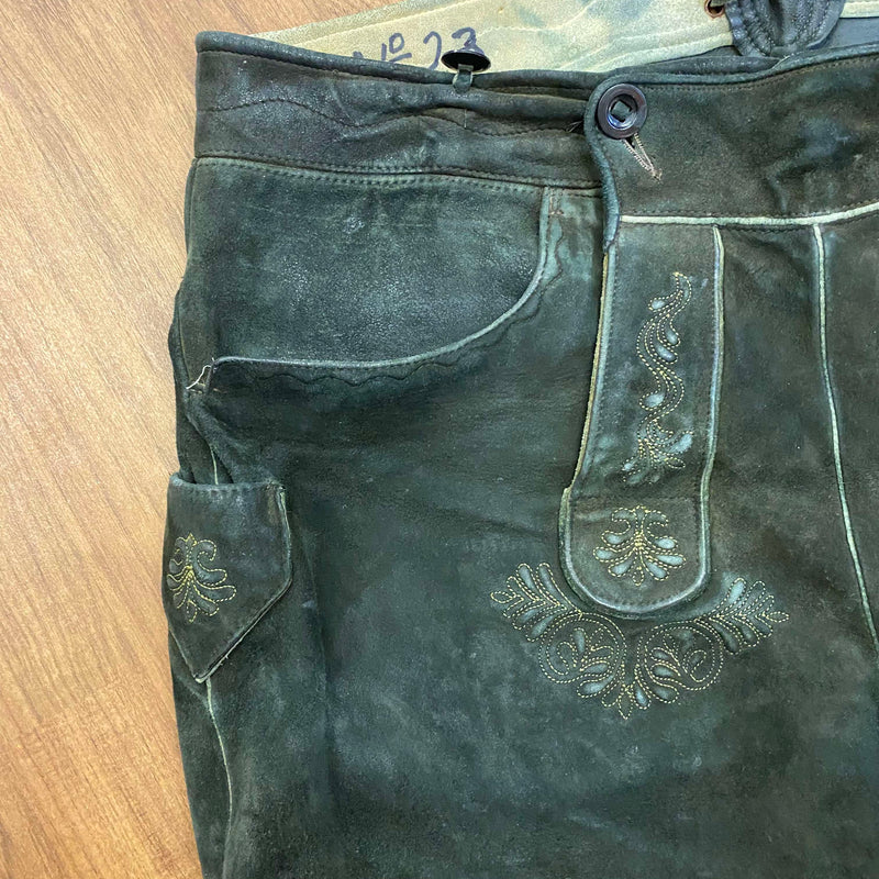 Vintage Kniebund-Trachtenlederhose ca. Gr.54