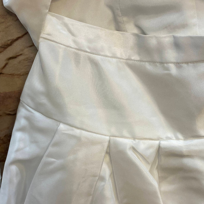 Kommunion Set weiß Gr. 128 – Rock mit Tüll & Bolero mit Spitzenkragen