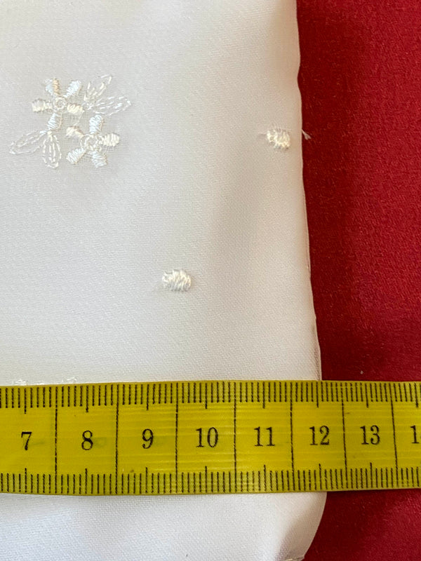 Kommunion Handtasche Mädchen weiß mit Stickerei – kleine Tasche zur Erstkommunion