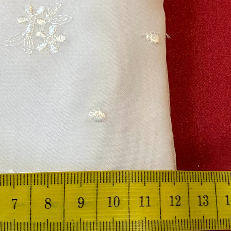 Kommunion Handtasche Mädchen weiß mit Stickerei – kleine Tasche zur Erstkommunion