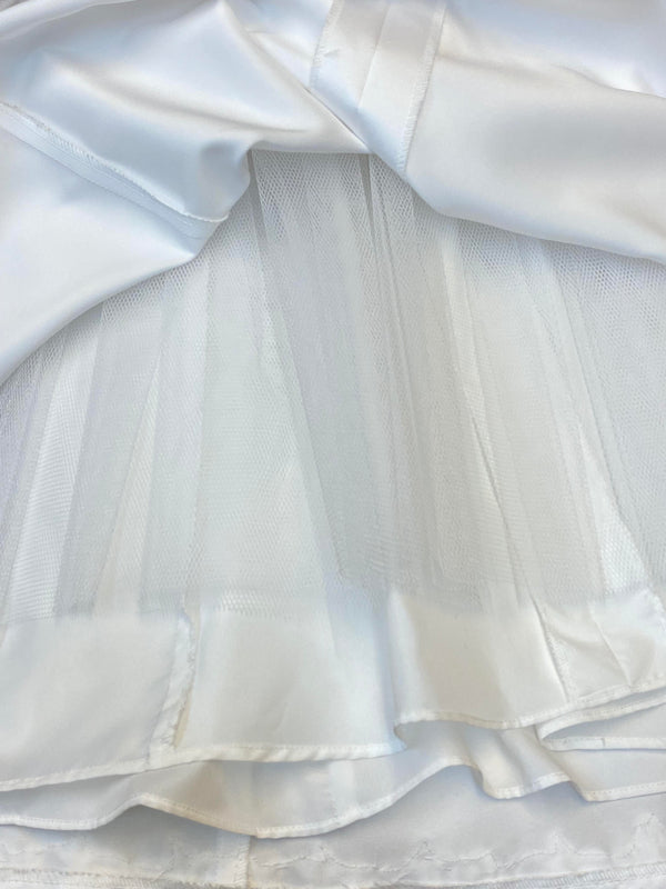 Blumenmädchen Kleid Weiß – Gr. 128, Ansicht 7