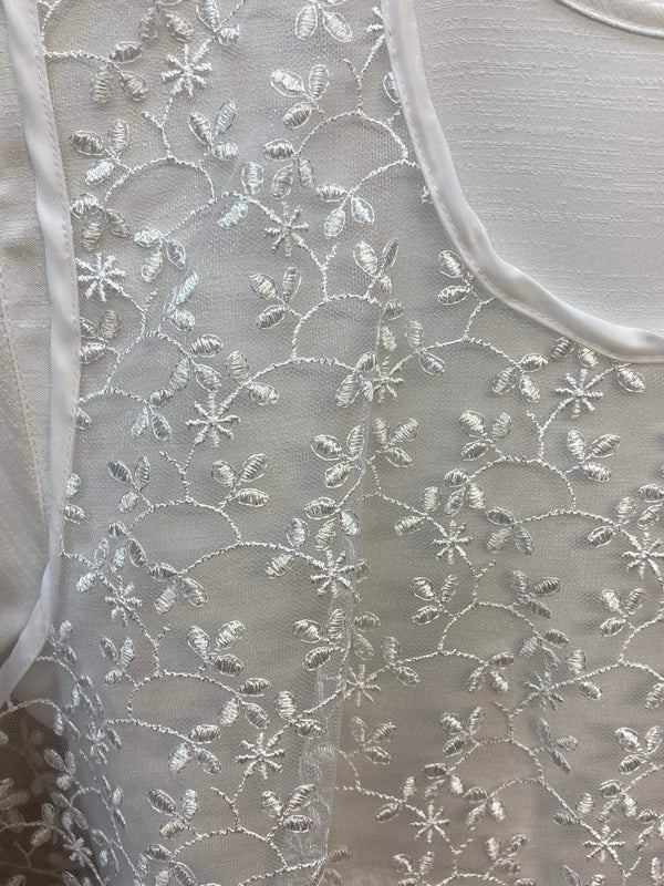 Kommunionkleid mit Spitze – Gr. 152 – Weiß, Ansicht 2