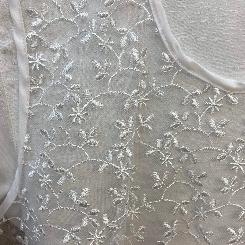 Kommunionkleid mit Spitze – Gr. 152 – Weiß, Ansicht 2