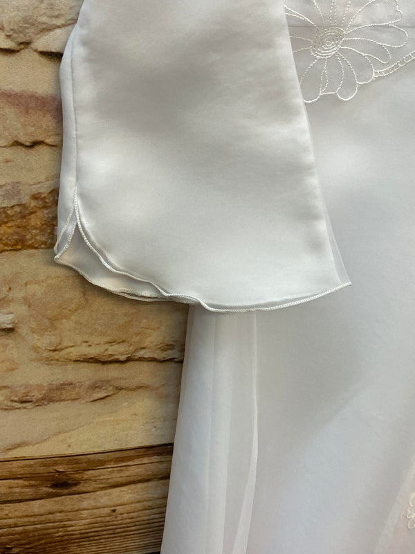 Festkleid Weiß für Hochzeit / Kommunion – Gr. 134