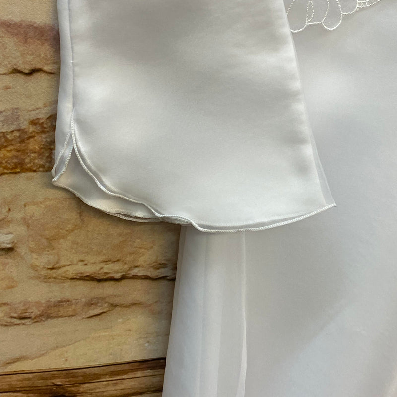 Festkleid Weiß für Hochzeit / Kommunion – Gr. 134