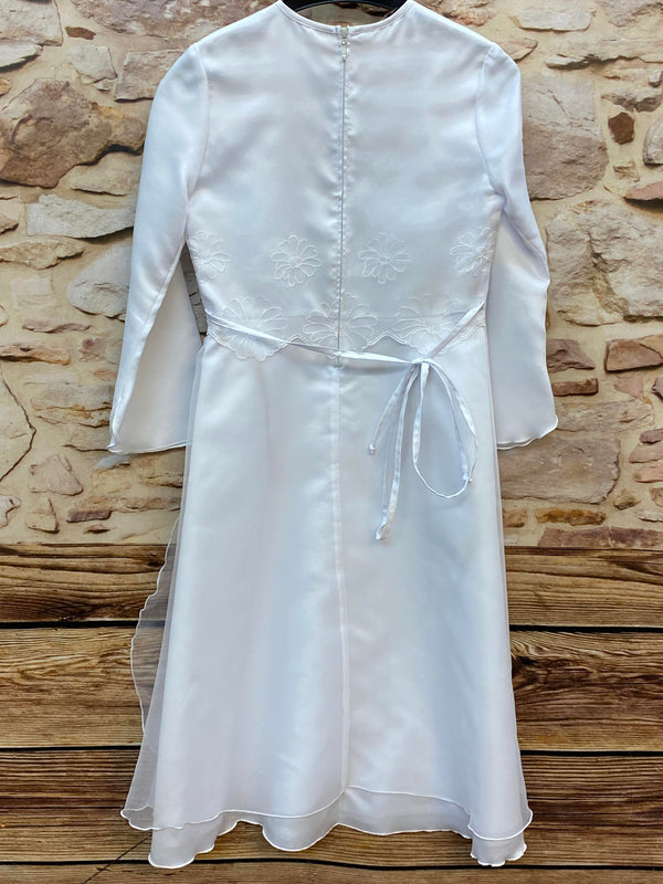 Festkleid Weiß für Hochzeit / Kommunion – Gr. 134