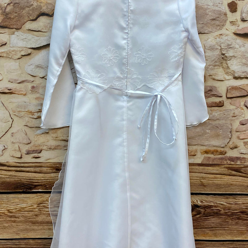 Festkleid Weiß für Hochzeit / Kommunion – Gr. 134
