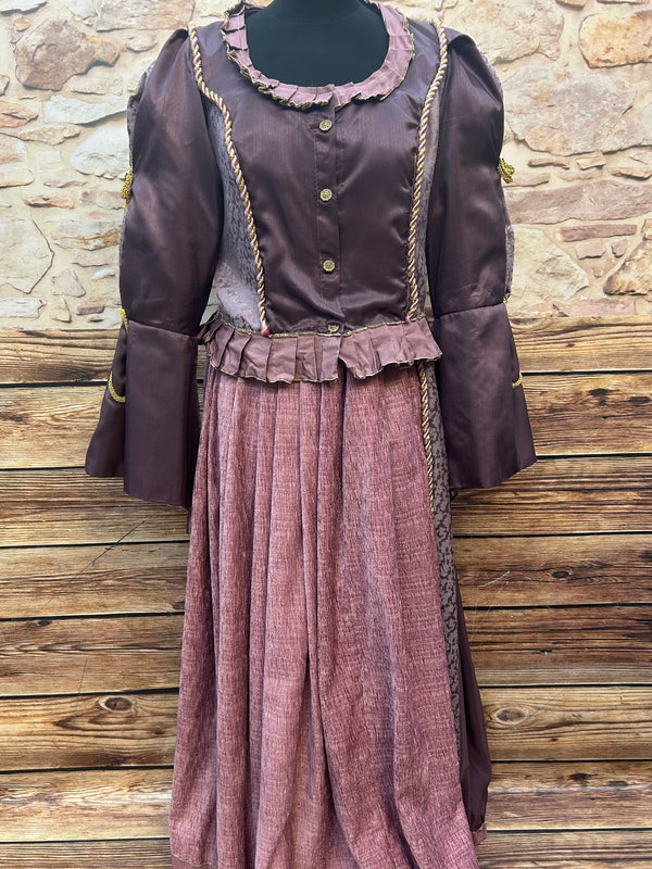 Handgefertigten historischen Kostüm für Damen, ideal für Theateraufführungen