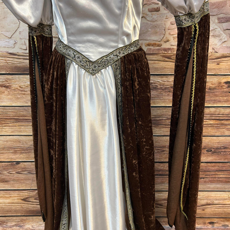 Vintage Rokoko-Kostüm, Damen Kleid Größe 38
