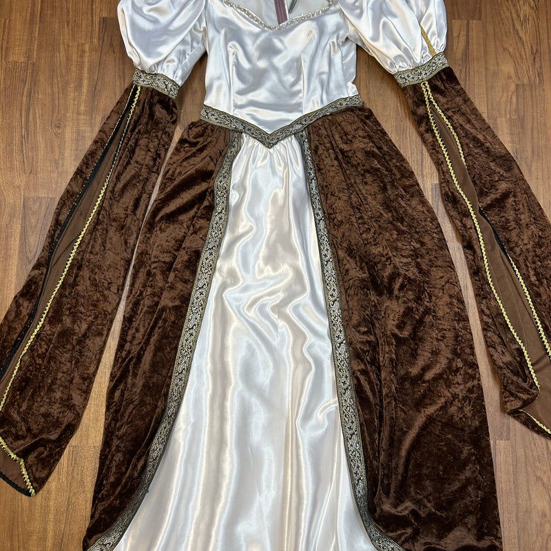Vintage Rokoko-Kostüm, Damen Kleid Größe 38