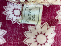 Romantisches Vintage-Kostüm in Blumenmuster, Größe 38