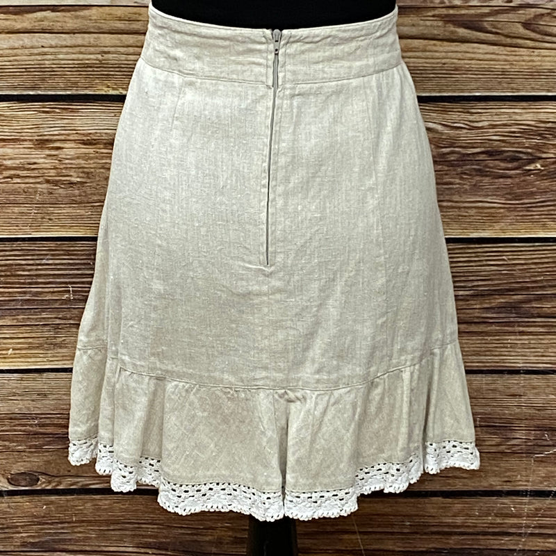 Damen Trachtenrock von Wolperdinger – Beige/Natur, Größe 40