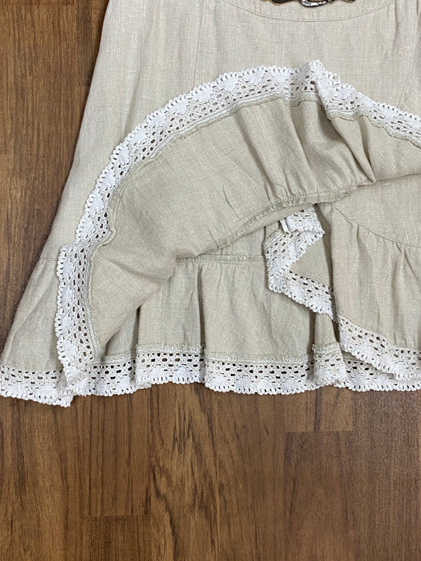 Damen Trachtenrock von Wolperdinger – Beige/Natur, Größe 40