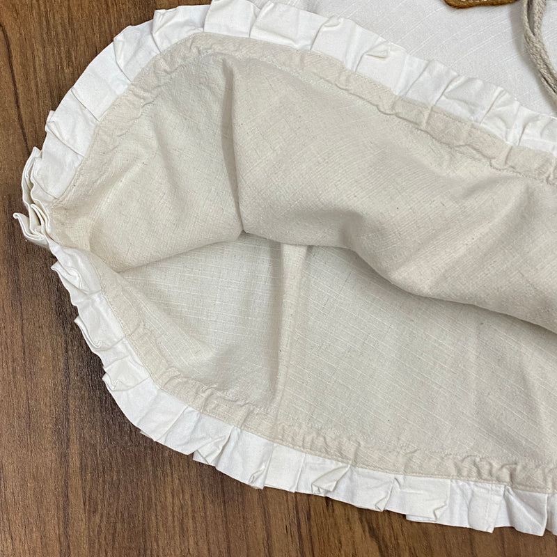 Damen Trachtenrock von Alpenländer Trachten München – Beige, Größe 38