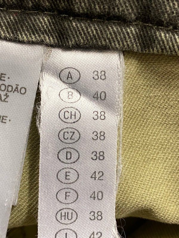 Damen Trachtenrock im Jeans-Look von Landhaus – Grün/Grau, Größe 38