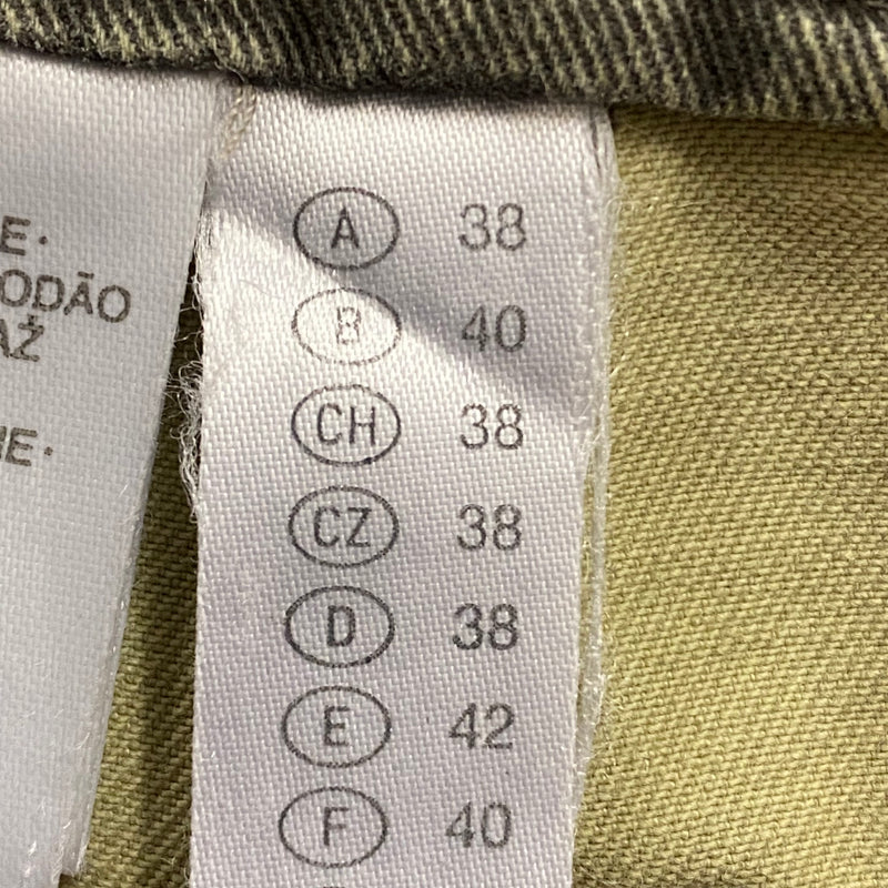 Damen Trachtenrock im Jeans-Look von Landhaus – Grün/Grau, Größe 38
