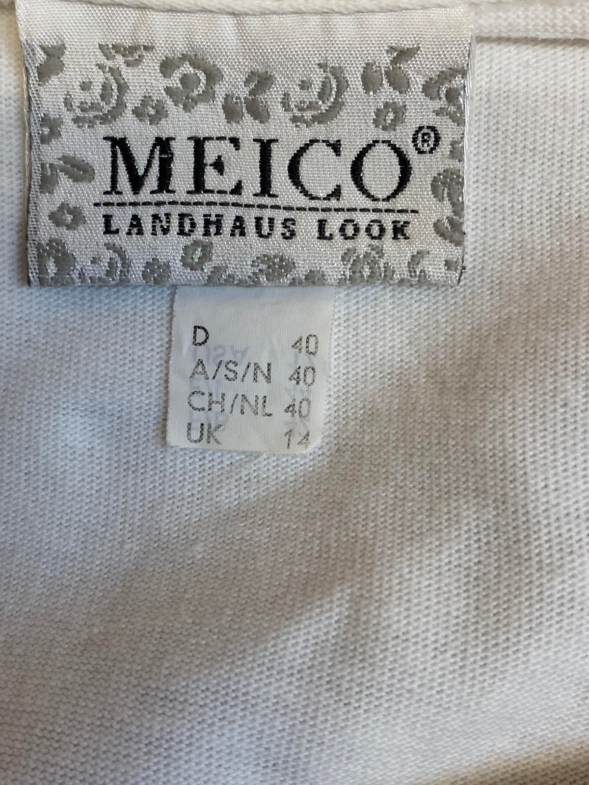 Landhaus-Trachtenshirt von MEICO – Größe 40