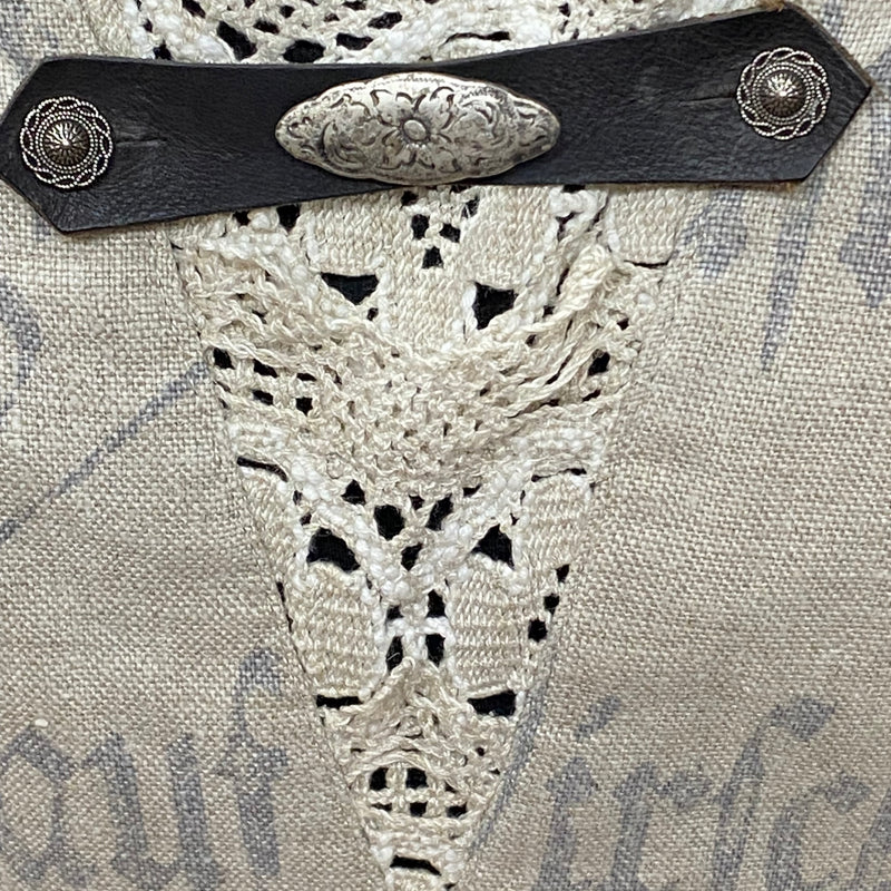 Trachtenmieder Country Line mit Trägern Schnürung Spitze Corsage Gr.38
