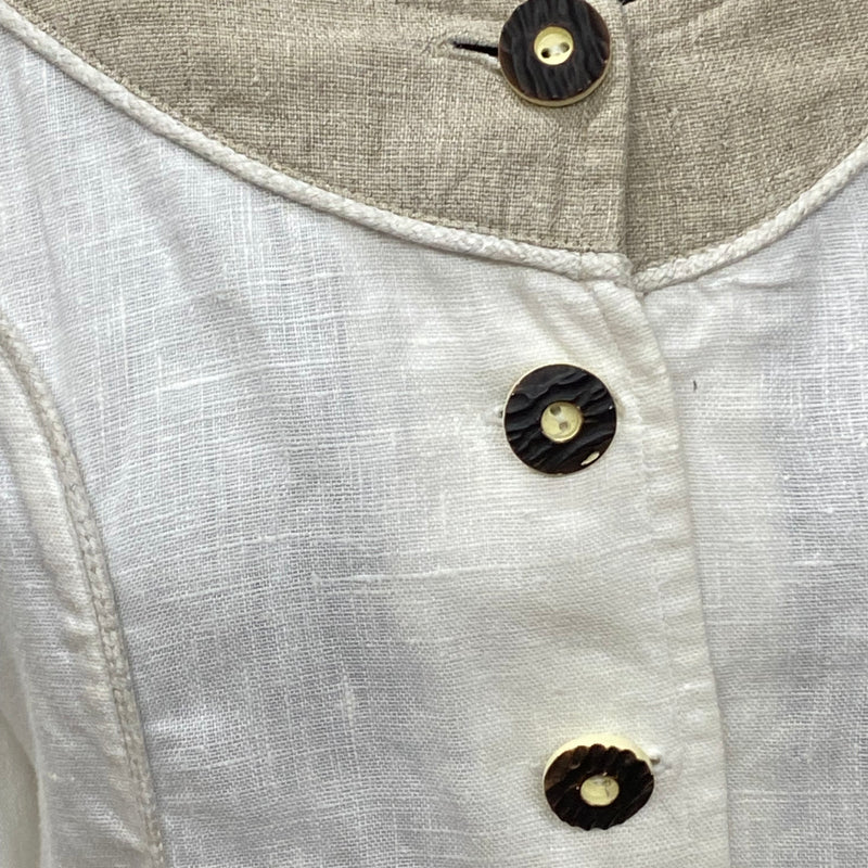 Damen Trachtenmieder von Landhaus – Beige/Natur, Größe 38
