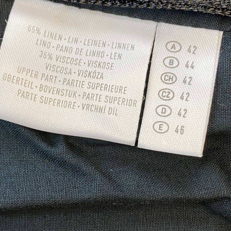 Landhauskleid mit Spitzen-Details – Größe 42