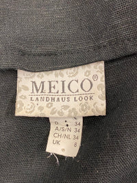 Meico look maison de campagne noir/beige robe de maison de campagne élégante Dirndl taille 34