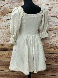 Robe de campagne robe traditionnelle unie naturelle Distler taille 36