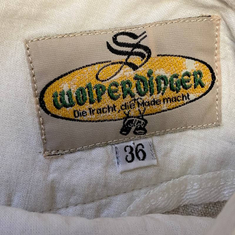 Damen Trachtenrock von Wolperdinger – Beige, Größe 36