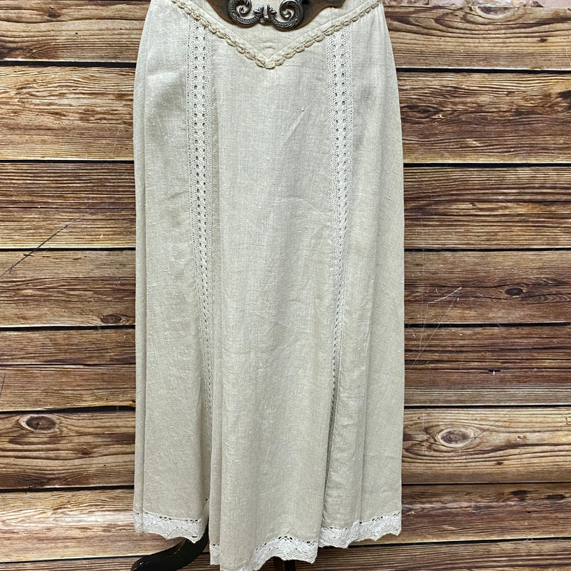 Landhausrock, Trachten langer Rock für Damen gr.36 in beige