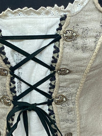 Corset corsage style maison de campagne à bretelles sans manches Country Line taille 34