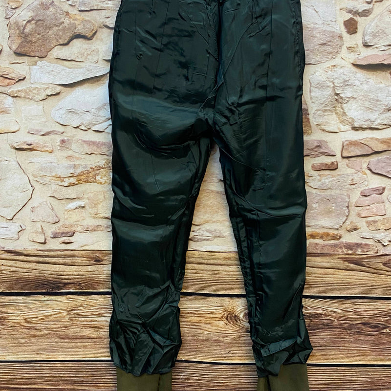 Lange Lederhose Damen Gr. 36 – grüne Trachtenlederhose aus Echtleder, Ansicht 5