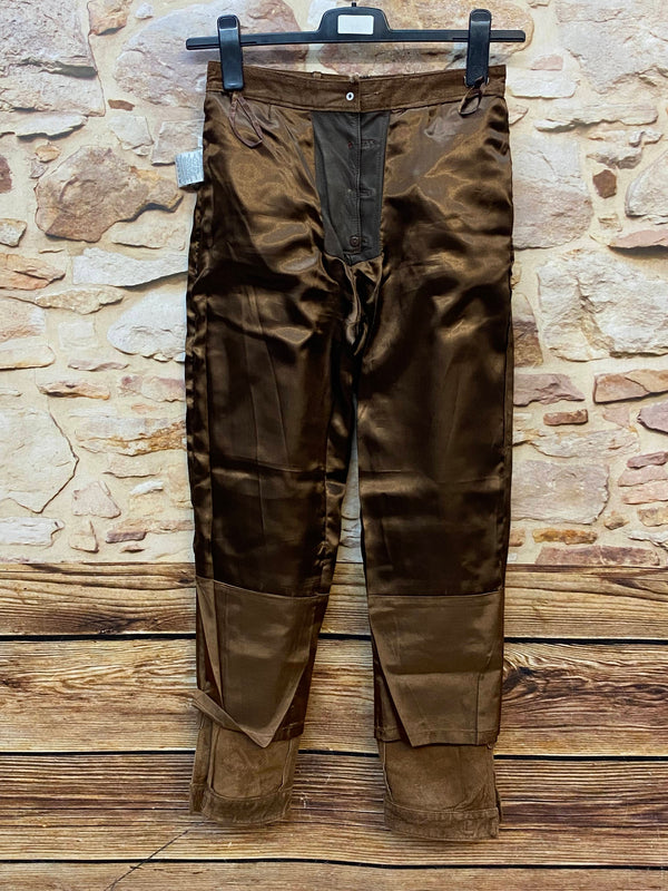 Lange Lederhose Damen Gr. 34 – braune C&A Landhaus Trachtenlederhose, Ansicht 6