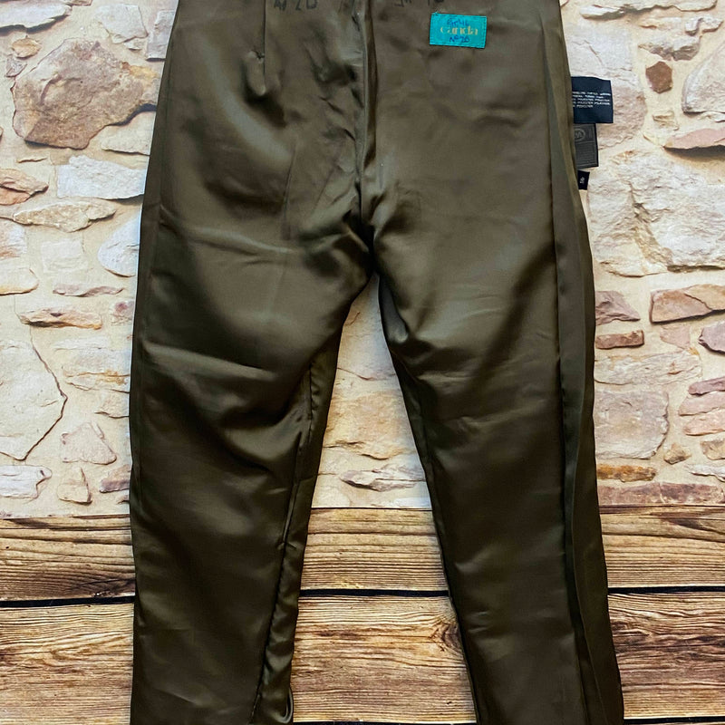 Lange Lederhose Damen Gr. 46 – grüne Canda Lederhose aus Echtleder, Ansicht 6
