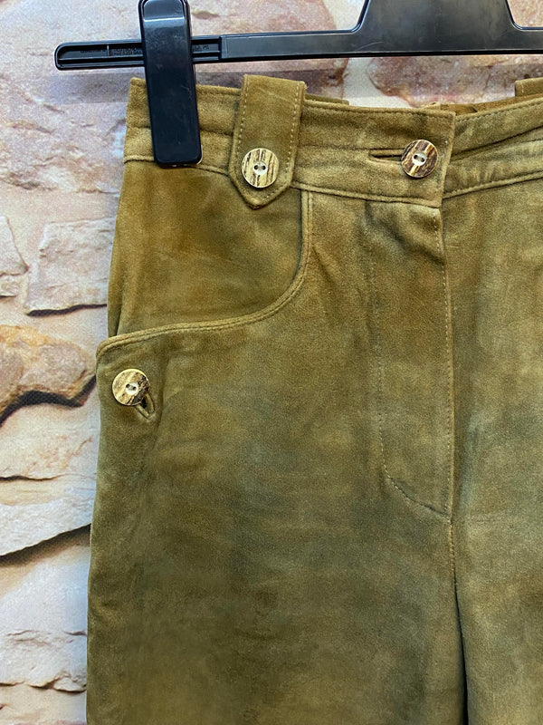 Lange Lederhose Damen Gr. 36 – Kaiser Franz Josef Trachten Lederhose, Ansicht 3
