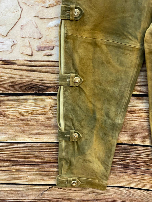 Lange Lederhose Damen Gr. 36 – Kaiser Franz Josef Trachten Lederhose, Ansicht 4