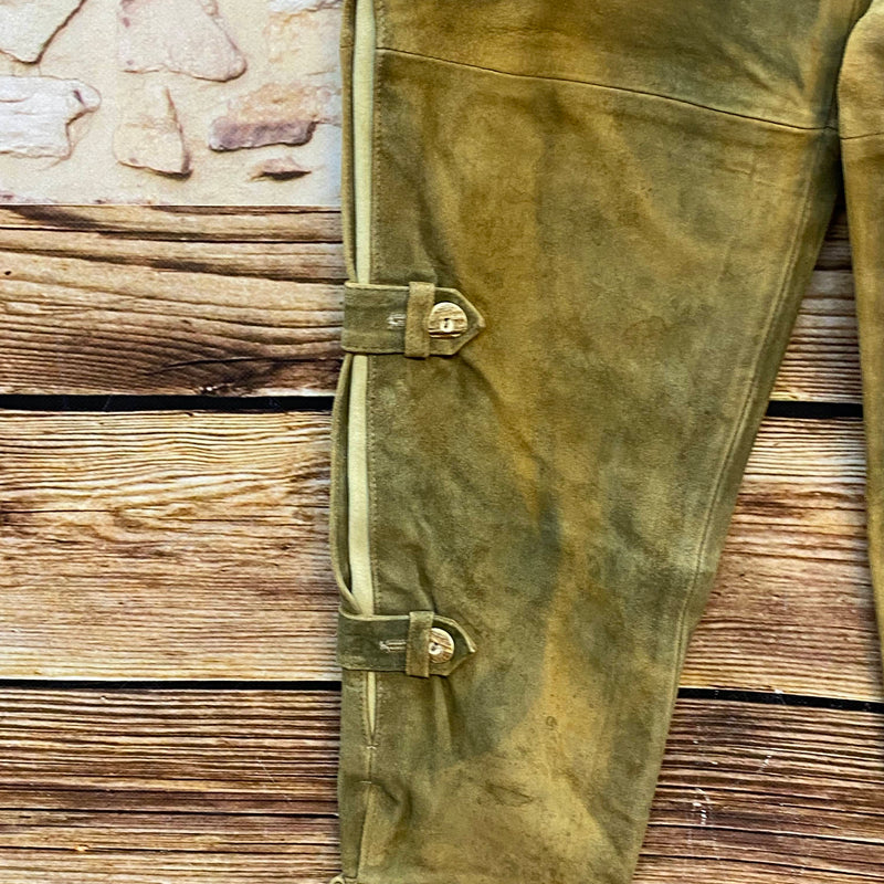 Lange Lederhose Damen Gr. 36 – Kaiser Franz Josef Trachten Lederhose, Ansicht 4