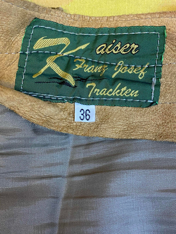 Lange Lederhose Damen Gr. 36 – Kaiser Franz Josef Trachten Lederhose, Ansicht 8