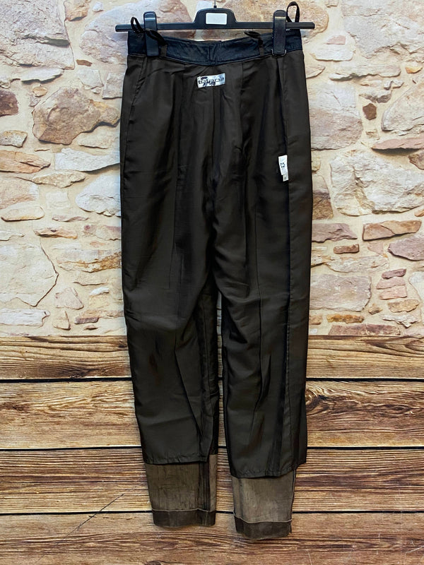 Lange Lederhose Damen Gr. 36 – braune Tofana Lederhose aus Echtleder, Ansicht 7
