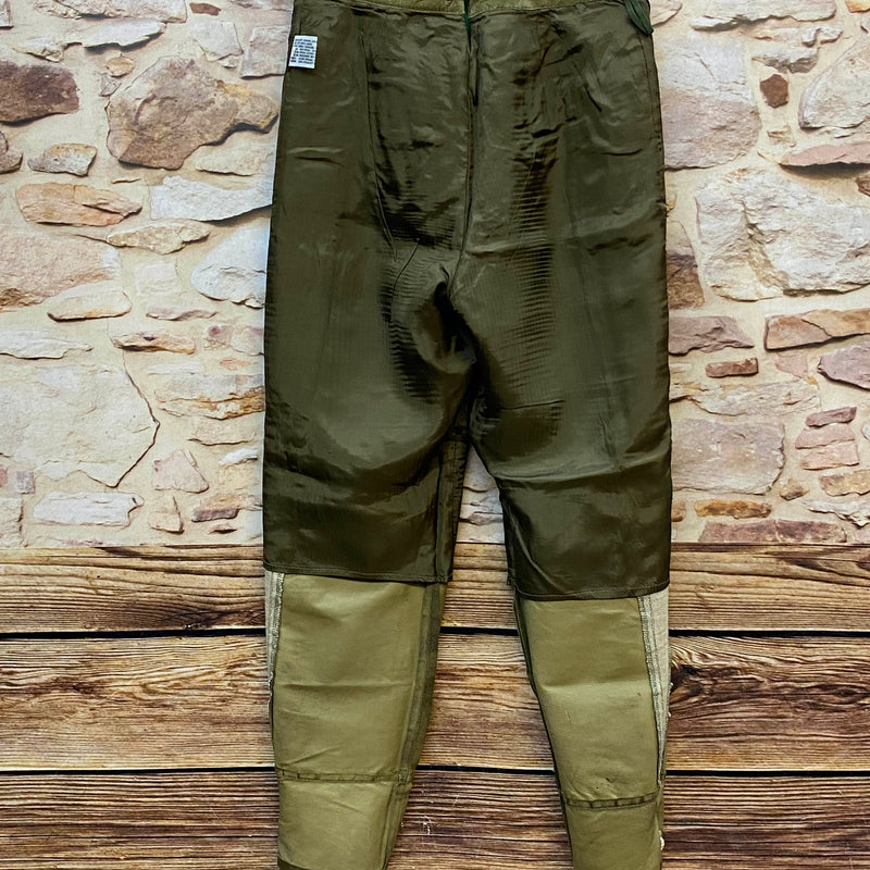 Lange Lederhose Damen Gr. 38 – olivgrüne Trachtenlederhose aus Echtleder, Ansicht 8