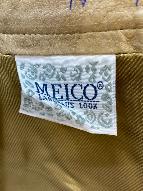 MEICO Damen Lederhose Gr. 38 – helle lange Trachtenlederhose aus 100% Leder, Ansicht 8