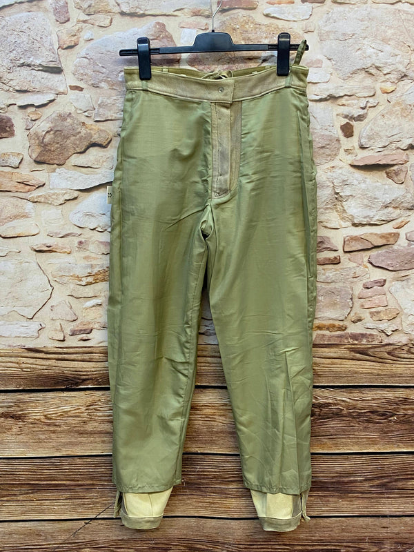 Damen Lederhose Gr. 40 – lange helle Trachtenlederhose aus 100% Leder, Ansicht 6