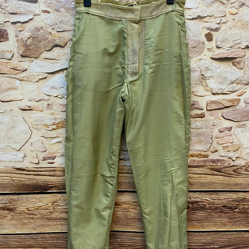 Damen Lederhose Gr. 40 – lange helle Trachtenlederhose aus 100% Leder, Ansicht 6