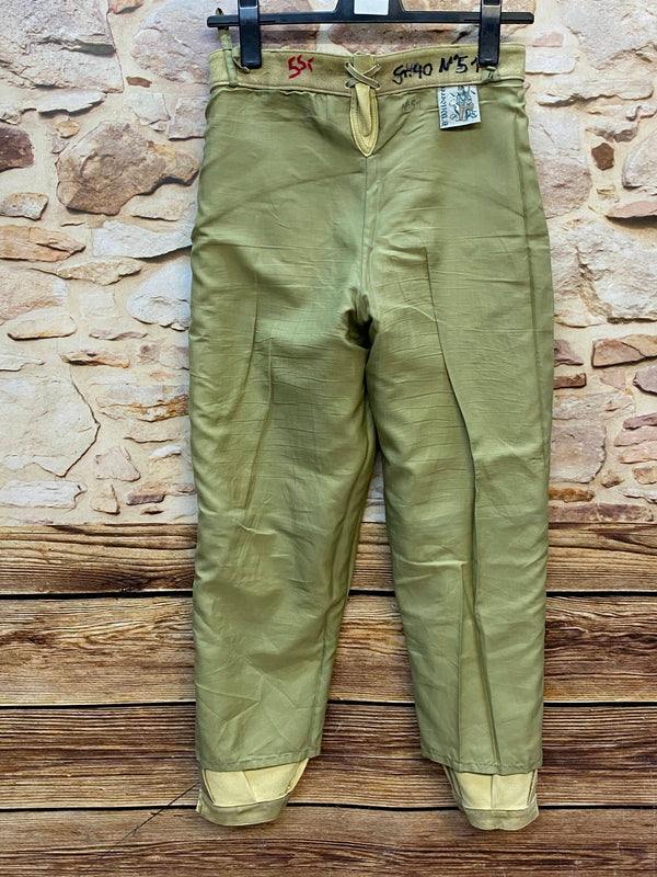 Damen Lederhose Gr. 40 – lange helle Trachtenlederhose aus 100% Leder, Ansicht 7