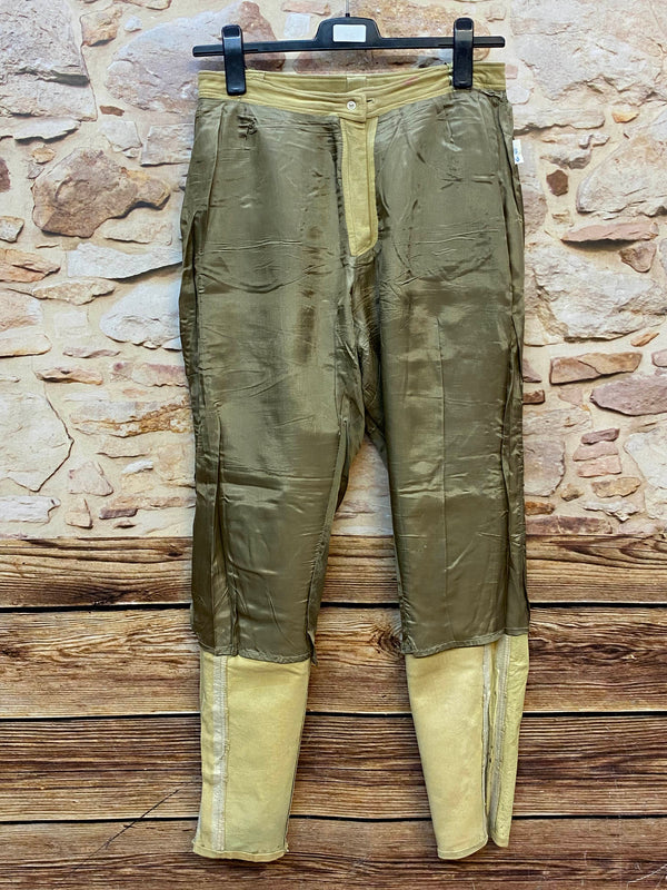 Petressa Damen Lederhose Gr. 40 – lange helle Trachtenlederhose aus 100% Leder, Ansicht 5