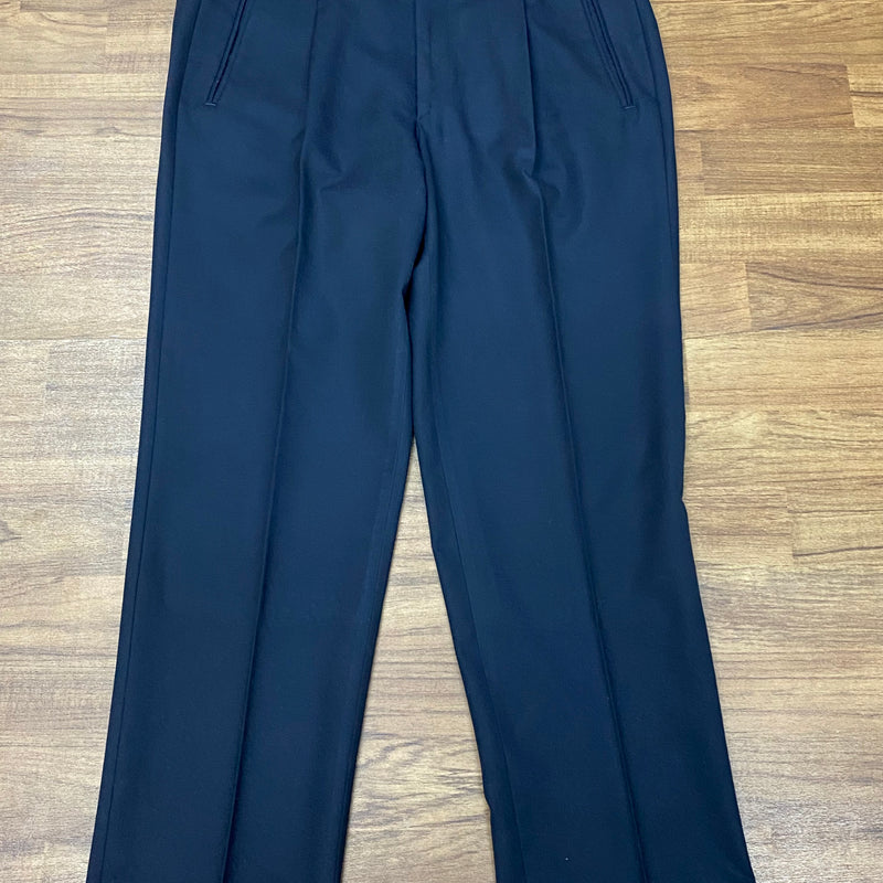 Vintage Bundfaltenhose in Dunkelgrau, Gr.52