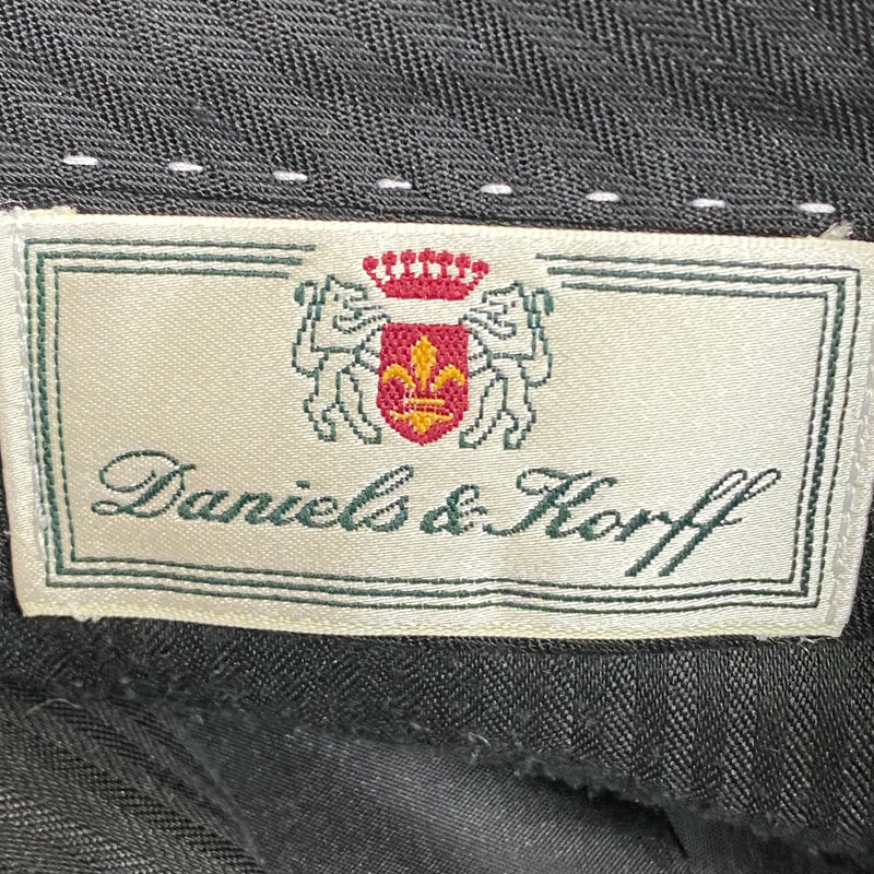 Vintage Bundfaltenhose in Dunkelgrau, Gr.52