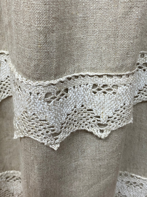 Vintage Trachtenschürze beige - Landhausstil, Gr.36, Ansicht 3