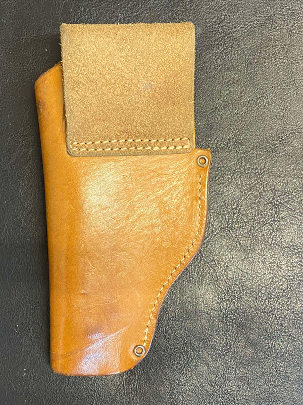 Vintage Leder Holster Braun – 1970er Jahre Western Stil, Ansicht 2
